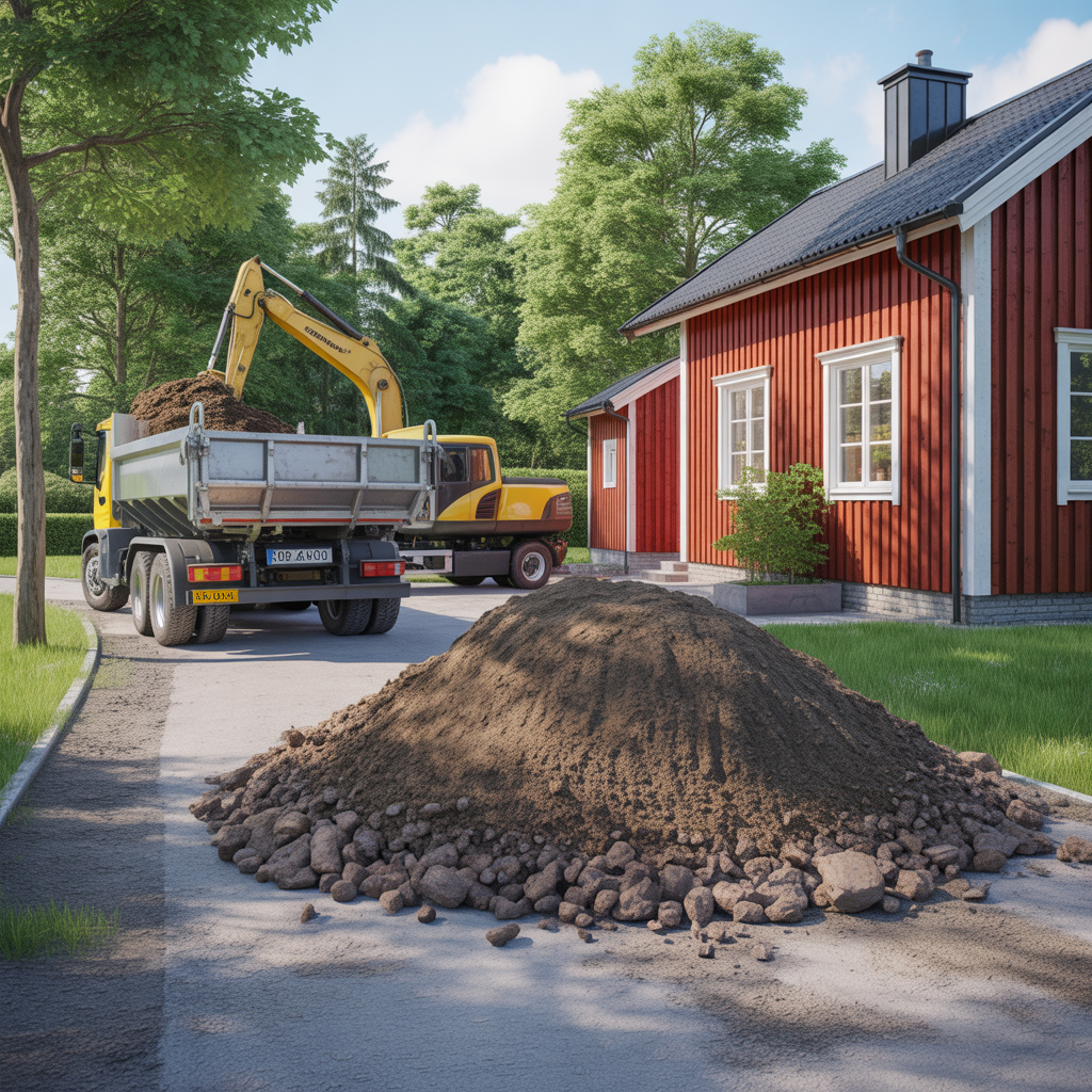 11.Vad kostar det att forsla bort schaktmassor fran en tomt