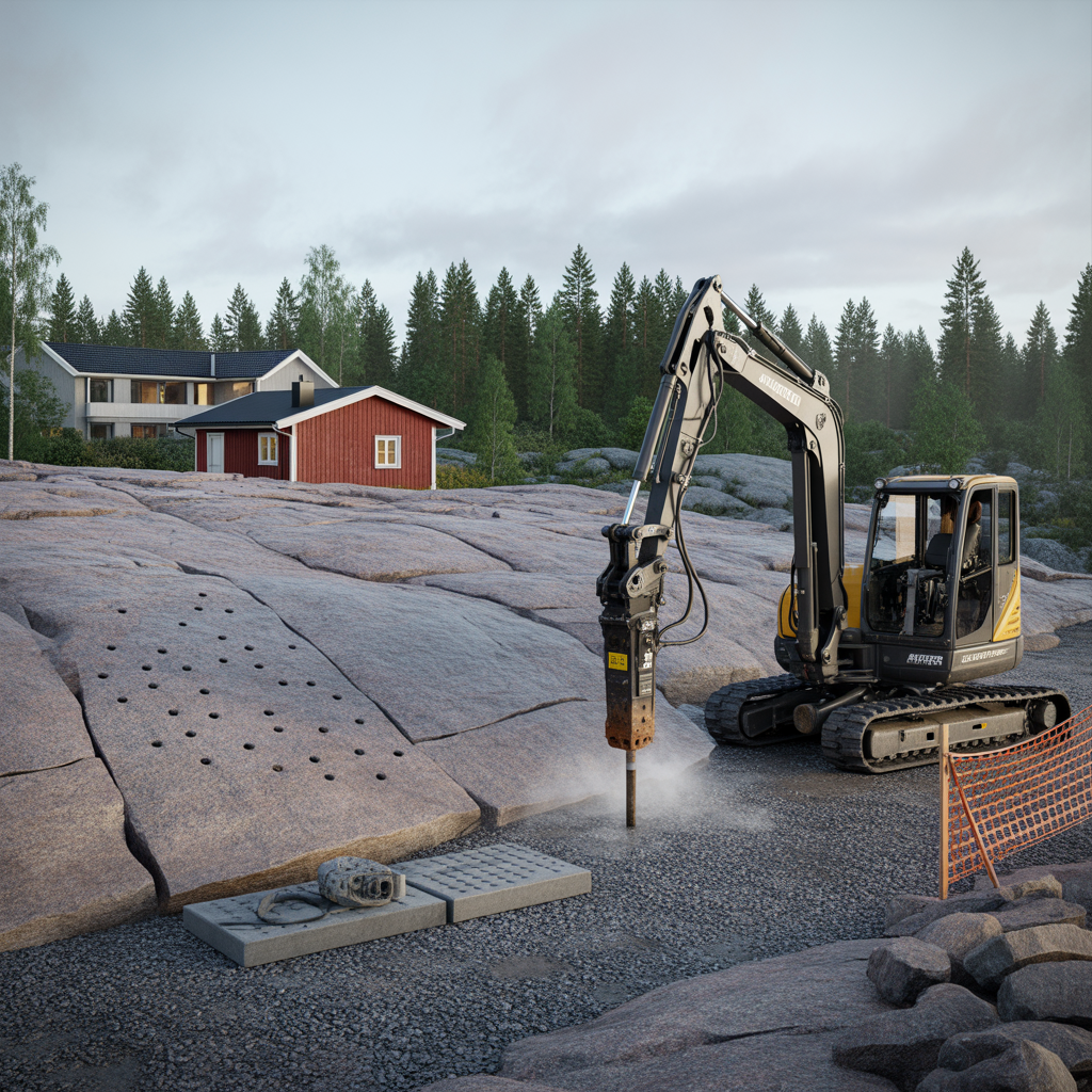 spranga eller spracka berg pa tomten kostnader och regler