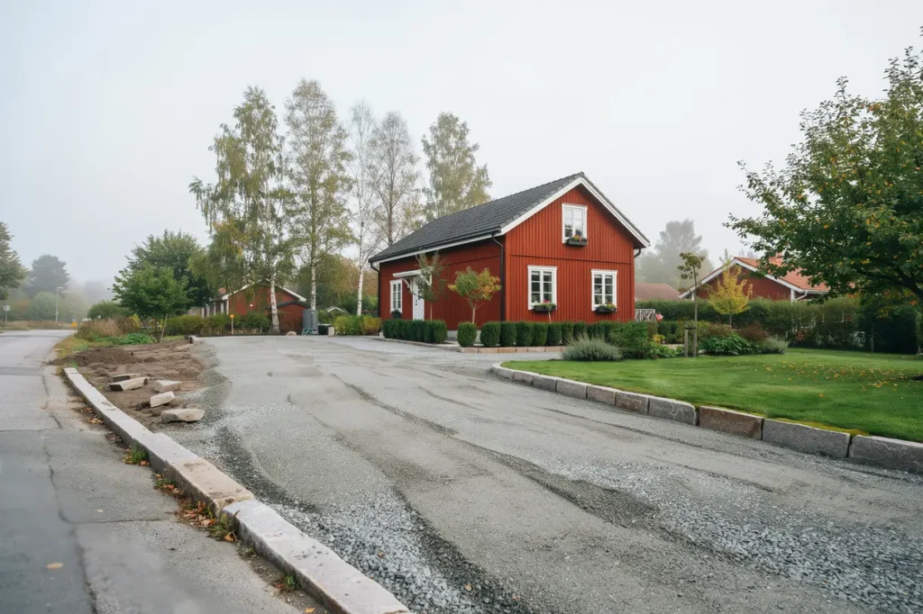 packa och f rst rka uppfarten r tt s undviker du hjulsp r s ttningar och dyra omtag