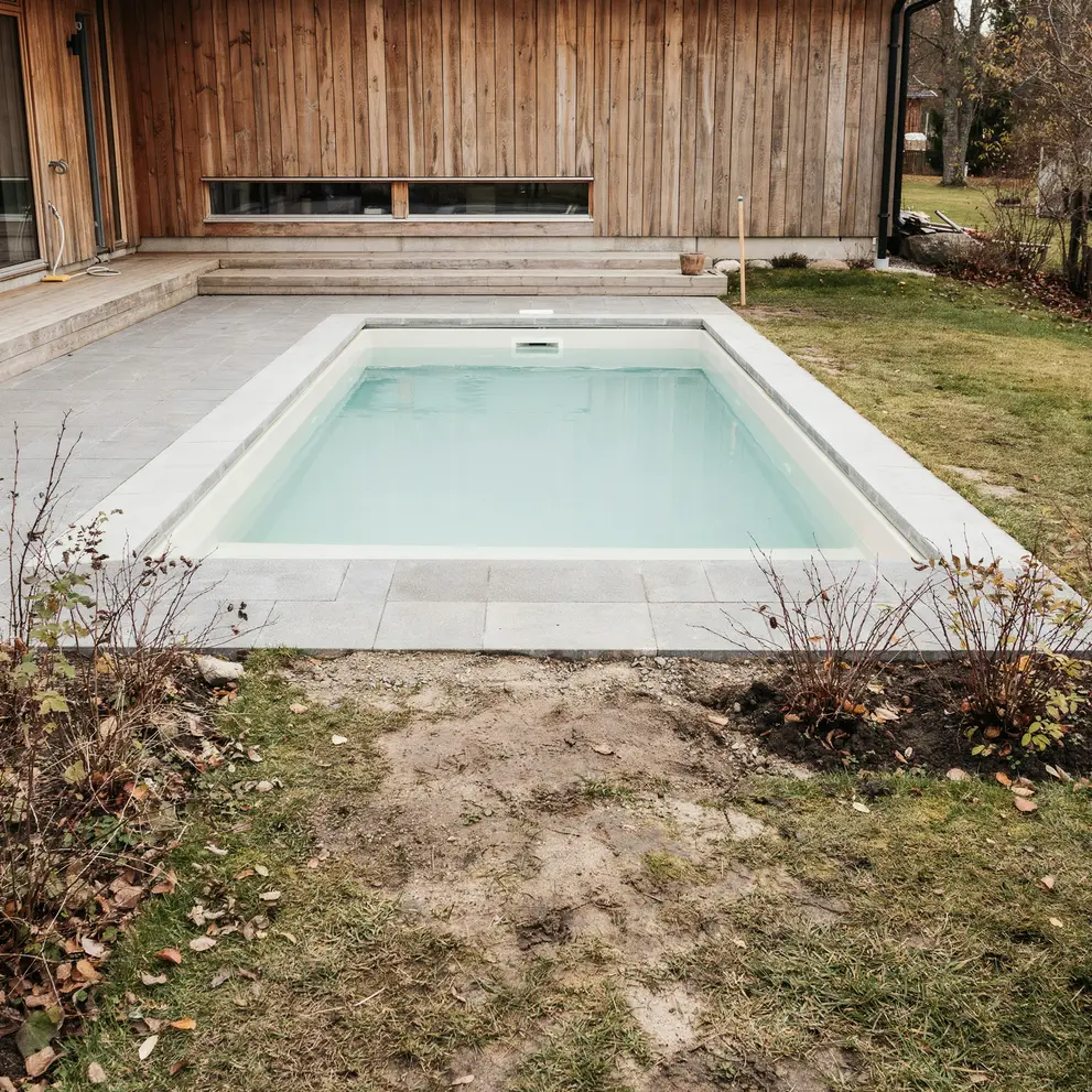 bygga pool storvreta uppsala uppland