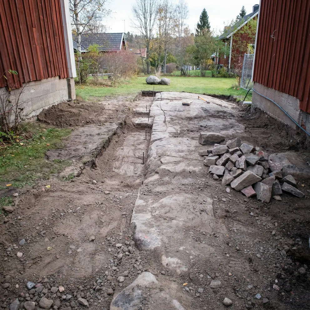 stensprackning bergsprangning storvreta uppsala uppland